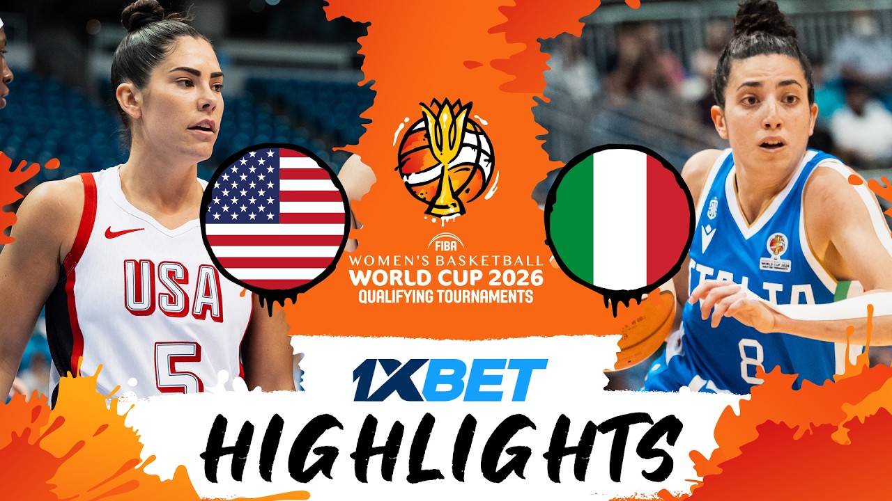 USA 🇺🇸 v Italy 🇮🇹 | Highlights | #FIBAWWC 2026 Qualifying Tournament