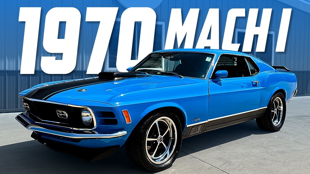 1970 Ford Mustang Mach I FB $69,995 *SOLD* at Coyote Classics