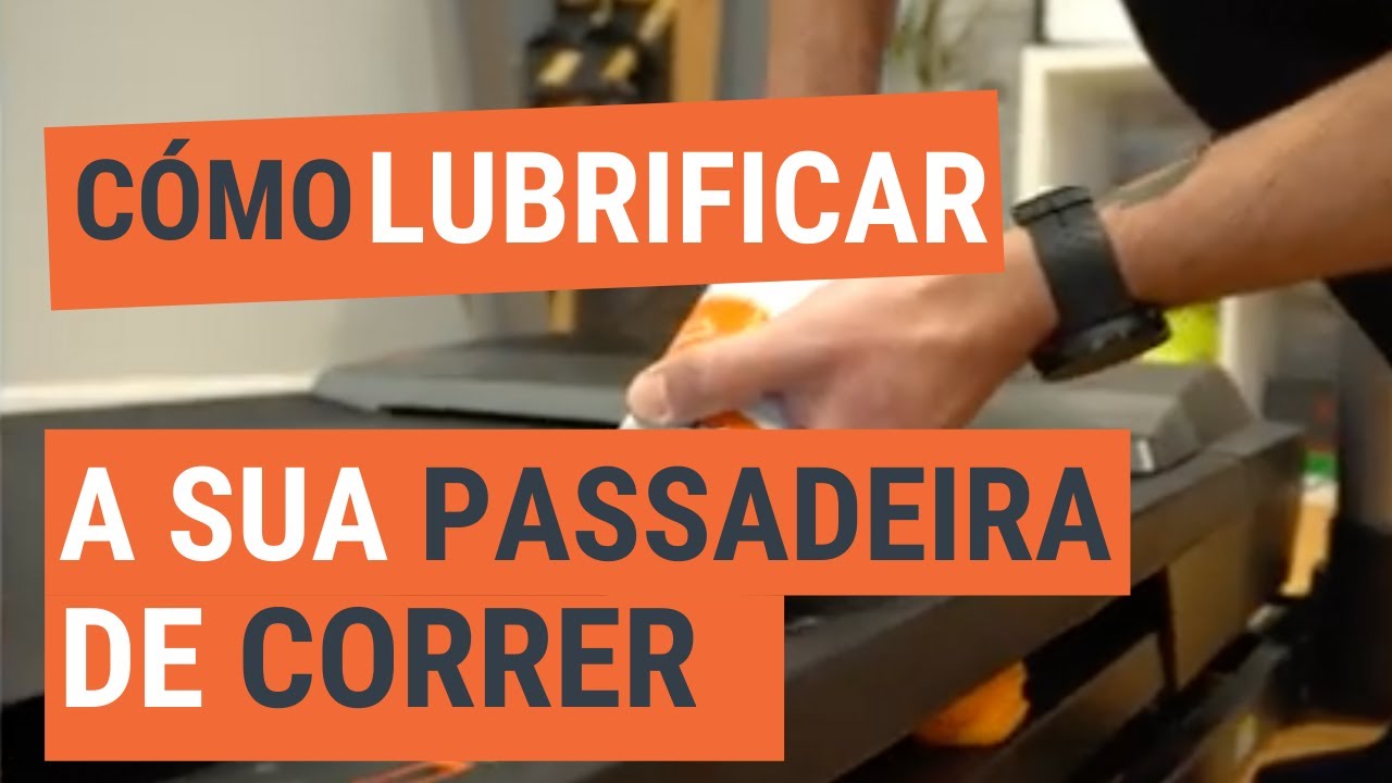 Como LUBRIFICAR a sua passadeira de correr [EM 4 PASSOS] 👌