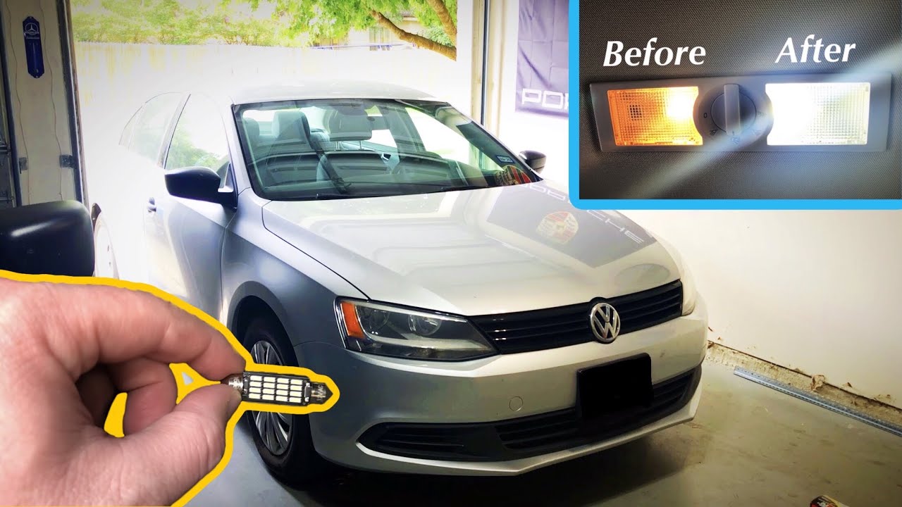 Replacing MK6 VW Jetta Interior Lights (2011-2018 Jetta)