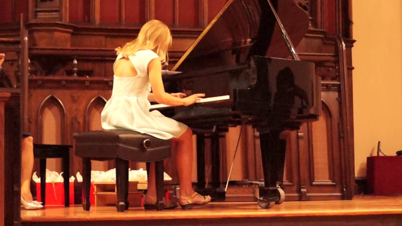 Diana's piano performance 2019