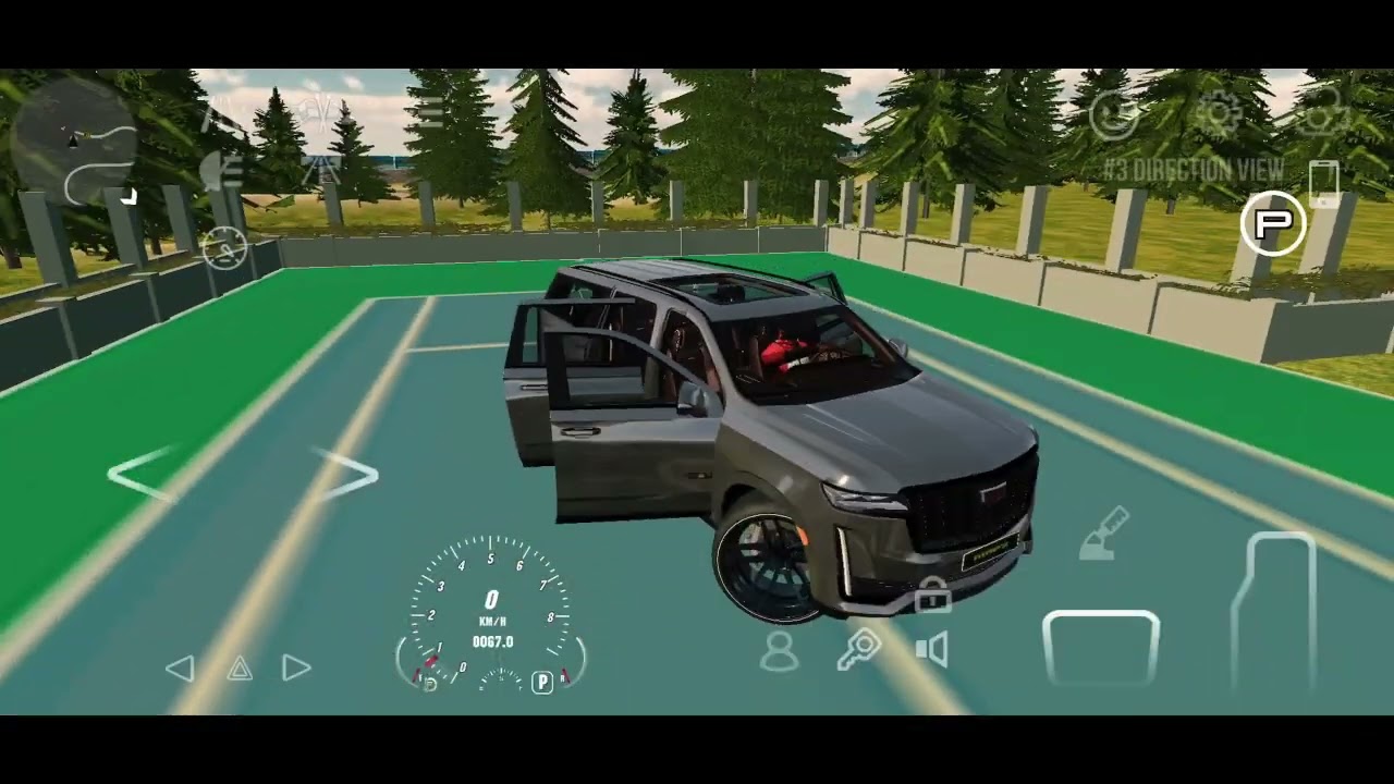 Cadillac Escalade ESV Walk around Full Review- Car Parking Multiplayer