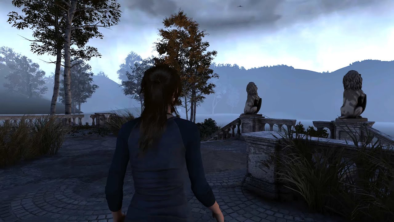 Rise of the Tomb Raider - Jezioro przy Croft Manor