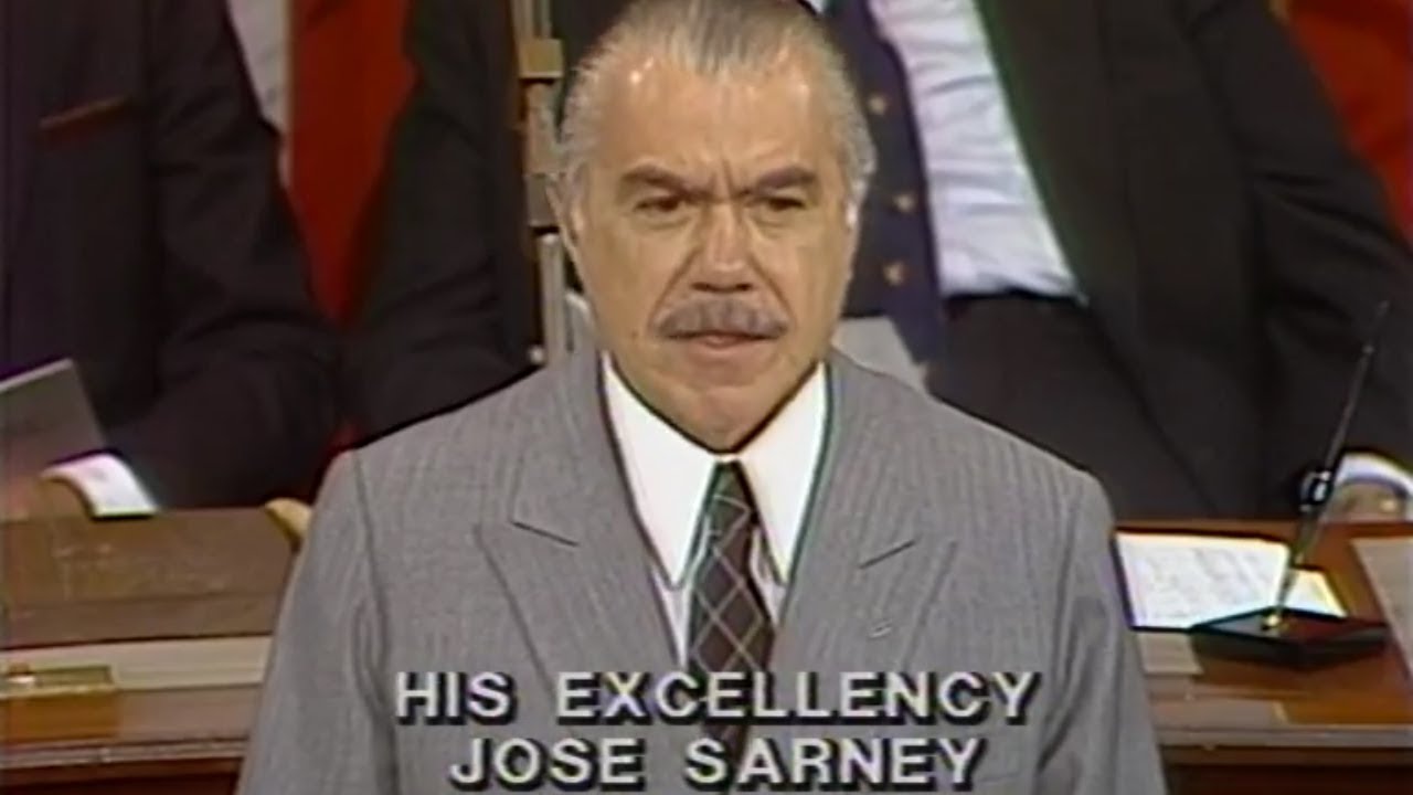 Discurso do Pres. José Sarney ao Congresso Americano - 1986 (português)