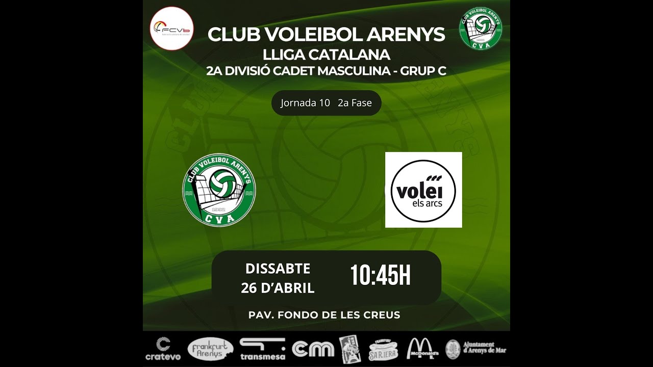 CV ARENYS - CV ELS ARCS