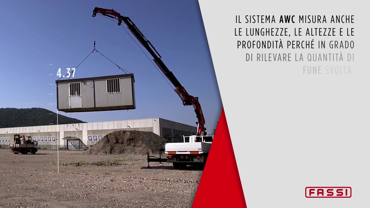 Con il sistema AWC cresce la facilità d’utilizzo della gru