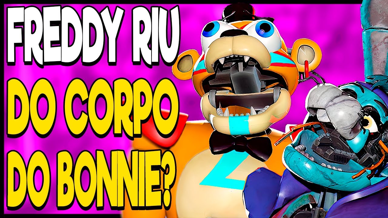 Eu RI da REAÇÃO do Freddy ao encontrar o BONNIE morto! Freddy jogando FNAF Ruin da zuera! Memes