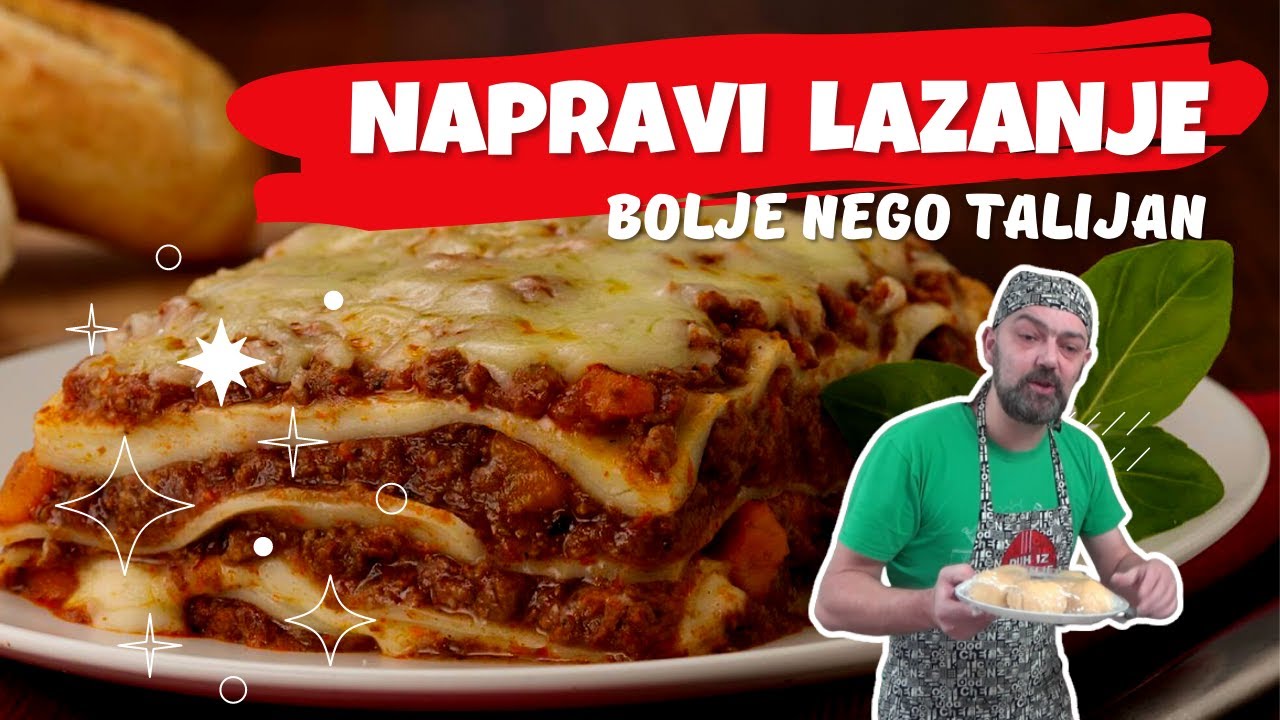 LAZANJE - kako ih napraviti savršene u toplini svog doma