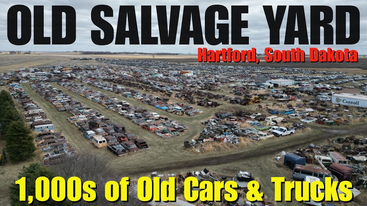 Exploring Oakleaf Old Cars Salvage Yard | 2025 Hartford, South Dakota