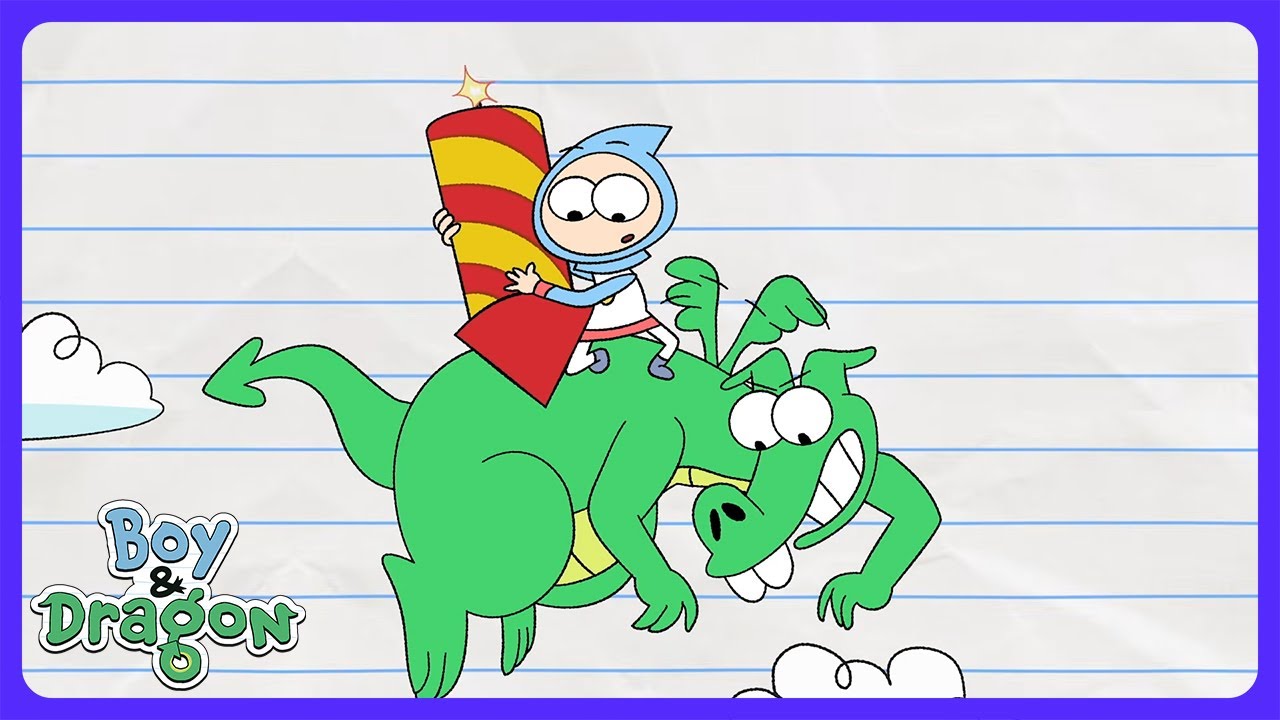 Boy & Dragon - Nasıl Tanıştılar? | Dibujos Infantiles | WildBrain Domo Robótico
