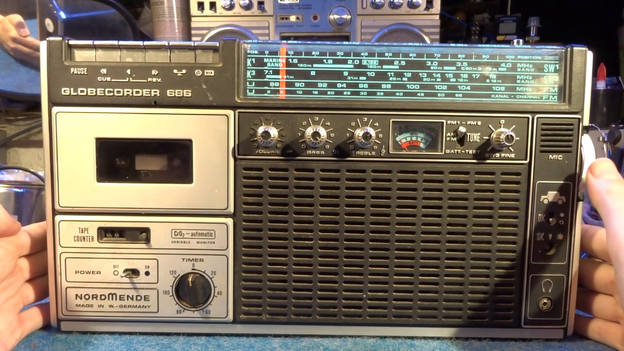 Nordmende Globecorder 686 - oprava radiomagnetofonu 1/2