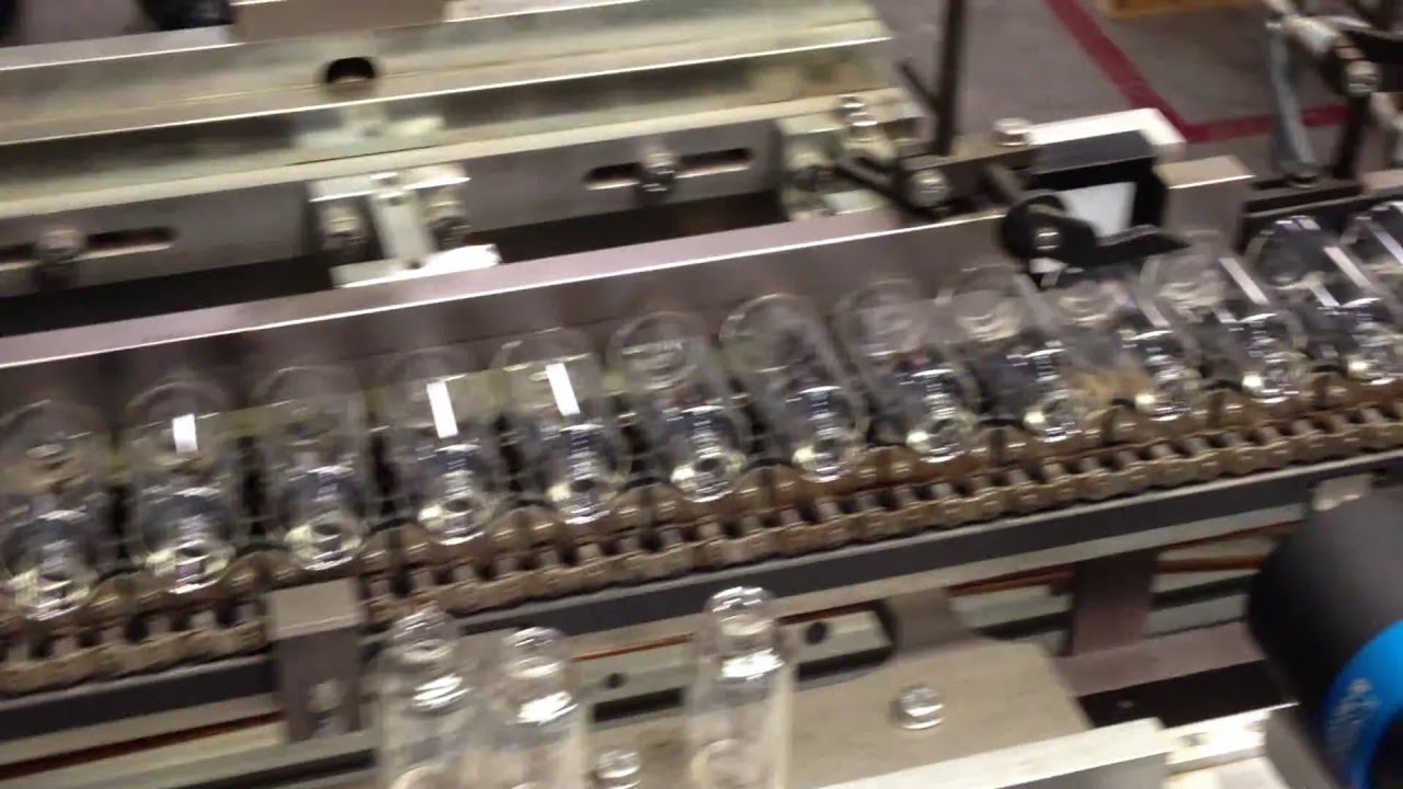 Production process for tubular glass items - Step 3 -  After forming