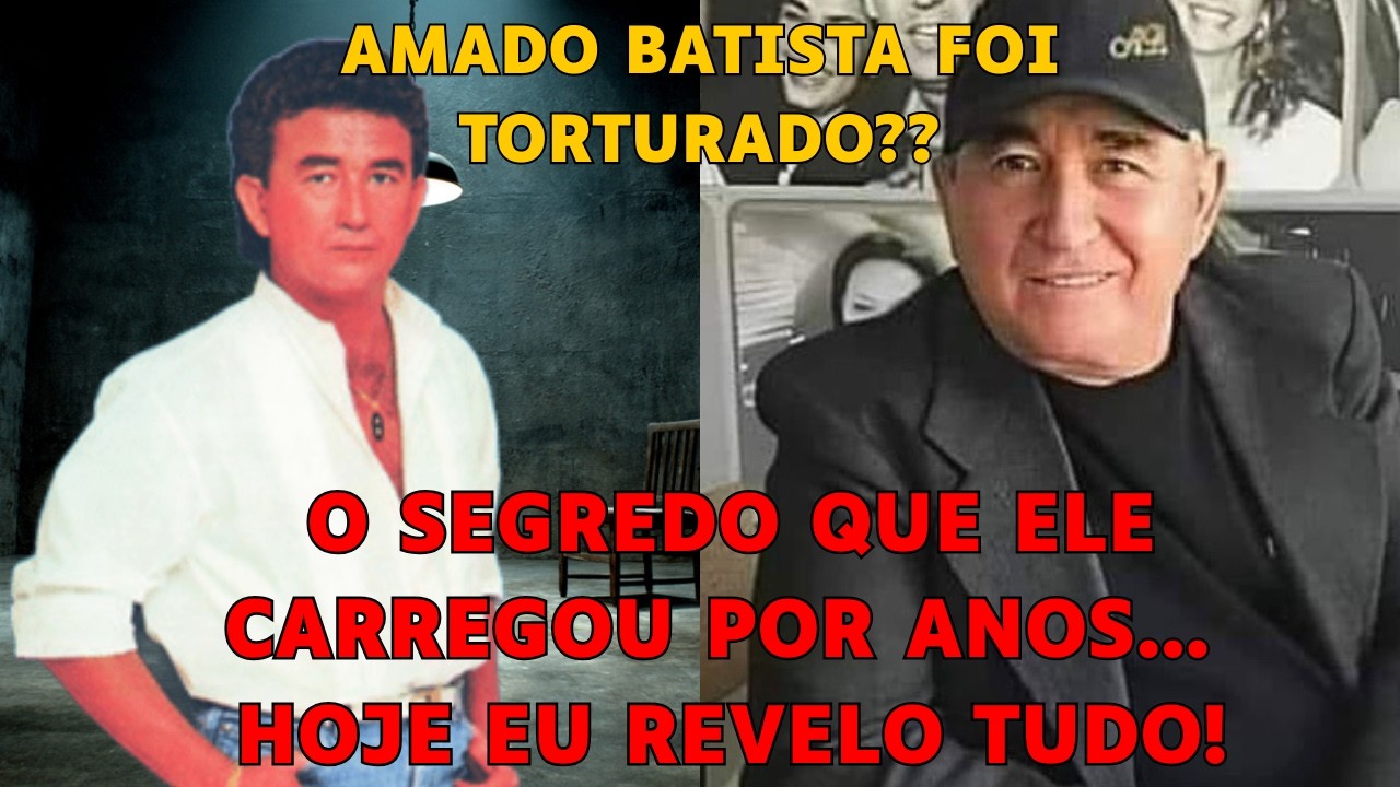 Ele Foi Torturado Antes de Se Tornar Famoso — O Segredo Que Amado Batista Escondeu Por Décadas