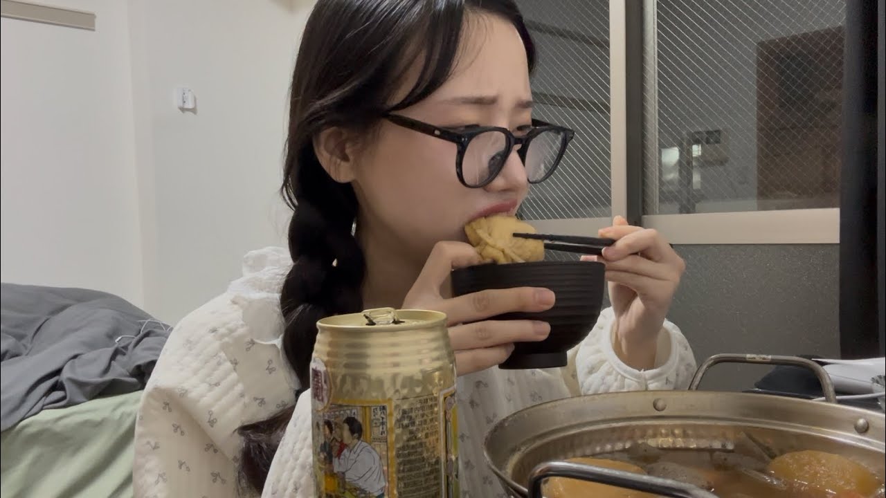 약속 바람 맞고 오뎅 끓여먹는 도쿄 일상, 冬はおでんが食べたくなる🍢