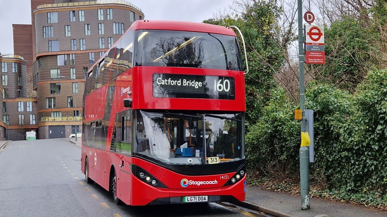 FRV | LONDON BUS 160 CATFORD BRIDGE - SIDCUP STATION (LG71DOA) 14151
