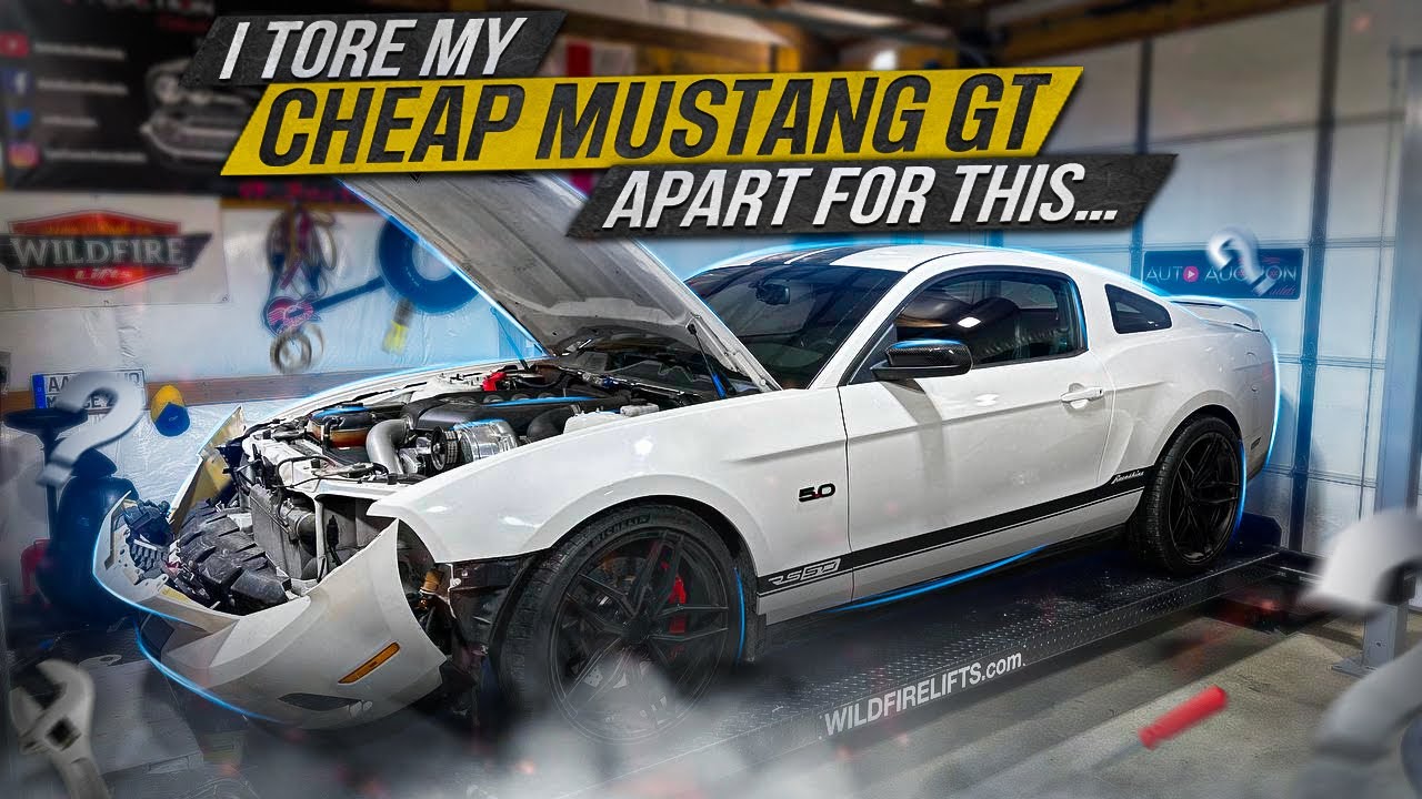 My Cheap Procharged Mustang GT is a Wreck!! Here's What Happened!!