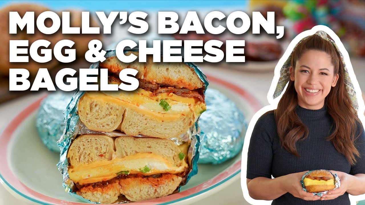 Molly Yeh's Bacon, Egg and Cheese Bagels | Girl Meets Farm | Food Network