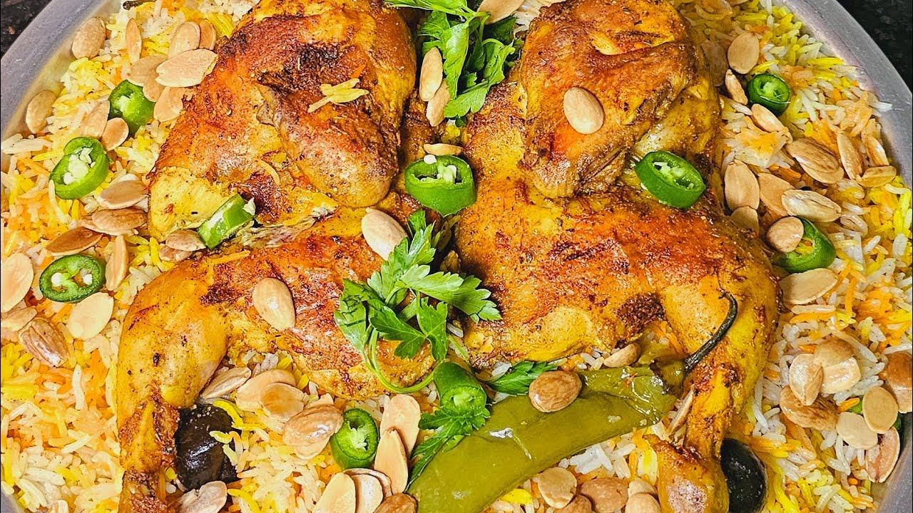 مندي دجاج على أصوله للعزايم 🤍🔥 سفرة رمضان ما تكمل بدونه