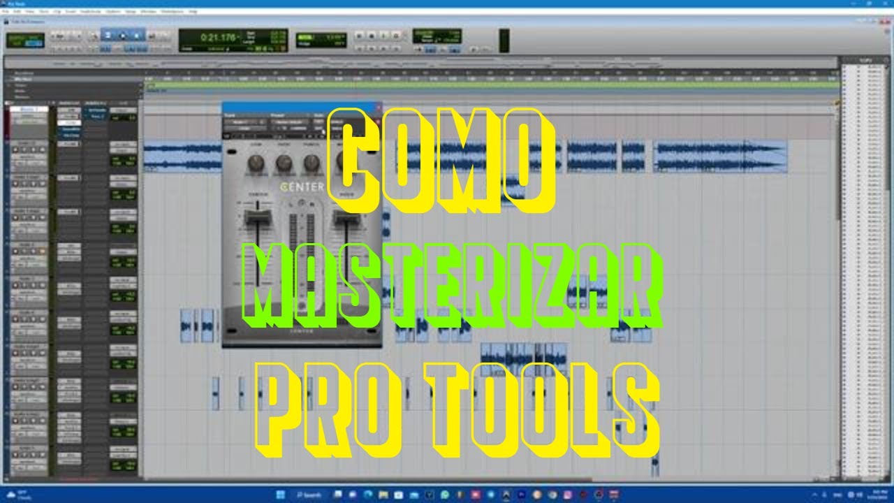 Como MASTERIZAR una CANCIÓN en PRO TOOLS
