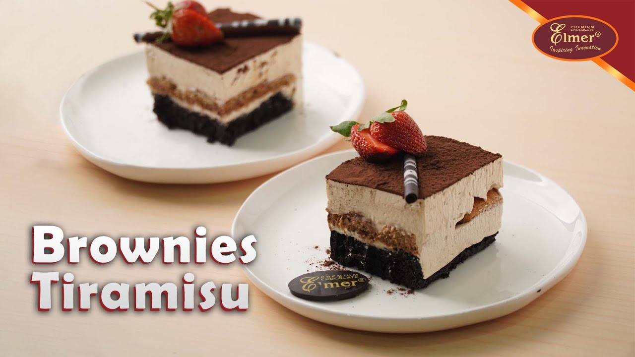 BROWNIES TIRAMISU I Brownies Coklat Tiramisu dengan Tekstur Lembut I Ide Jualan Brownies
