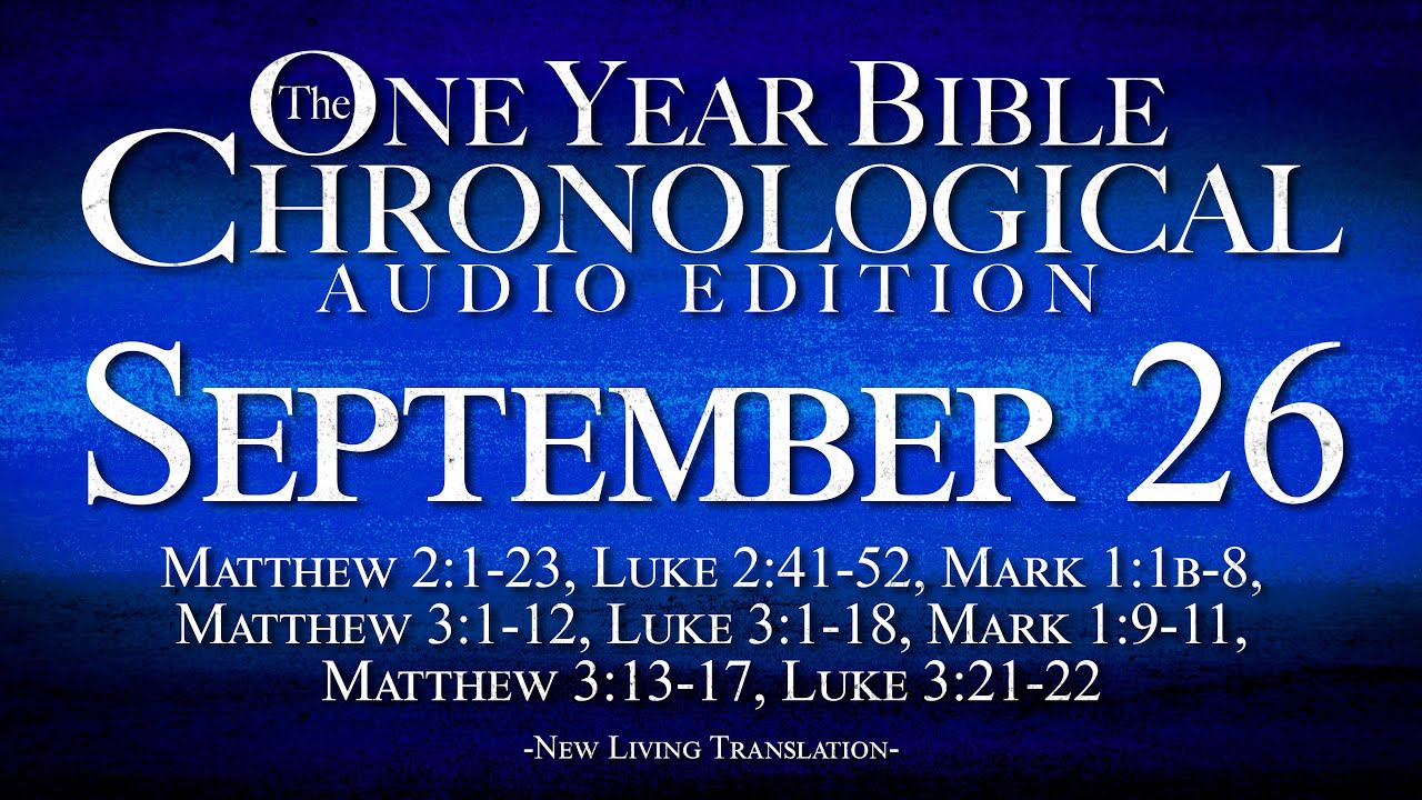 September 26 | Chronological Bible Audio Edition