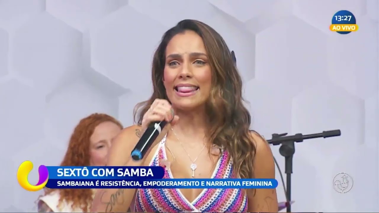 Sextou com Sambaiana no estúdio do Universo: Confira o melhor do samba feminino
