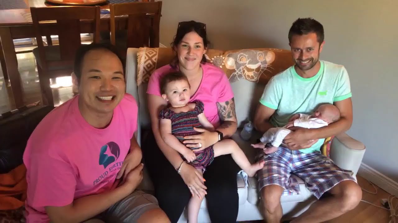 Une mère porteuse et un jeune papa racontent leur GPA au Canada ensemble - Proud Fertility Surrogacy