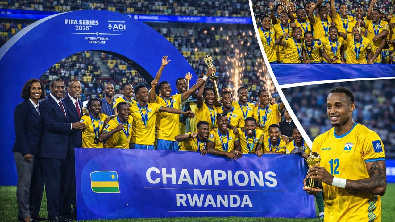 AMATEKA🚨DORE UKO URWANDA RWEGUKANYE IGIKOMBE CYA FIFA SERIES 2026 MURI STADE AMAHORO!