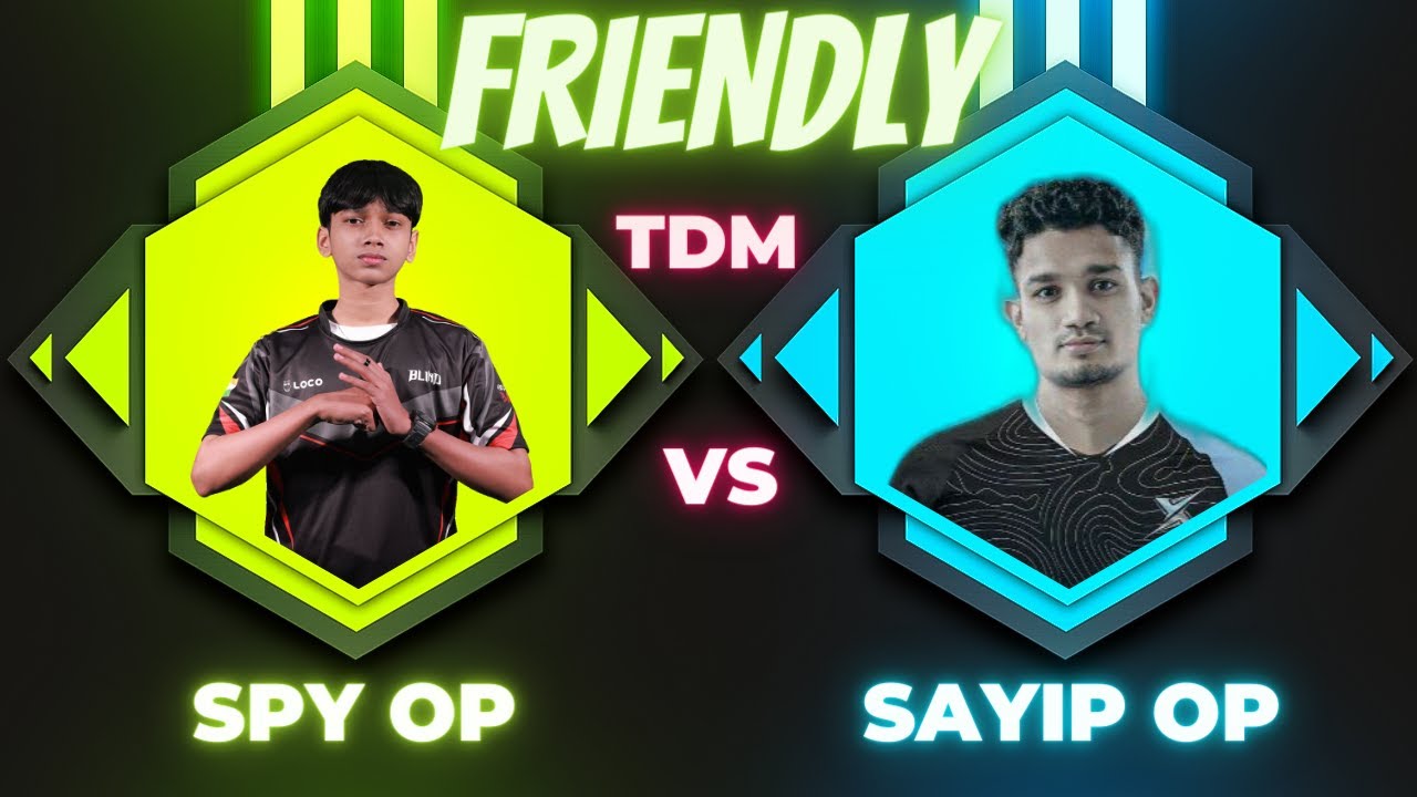 Spy op vs Sayip op 1V1 TDM challenge | #sayipop #bgmi #spyop #tdmchallenge