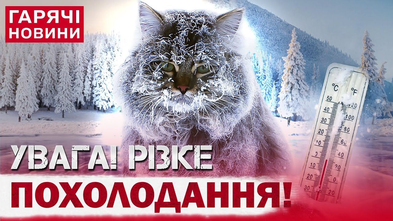 МОРОЗИ ДО -30! УКРАЇНУ НАКРИВ СКАЖЕНИЙ ХОЛОД! ДЕ БУДЕ ТЕПЛІШЕ?