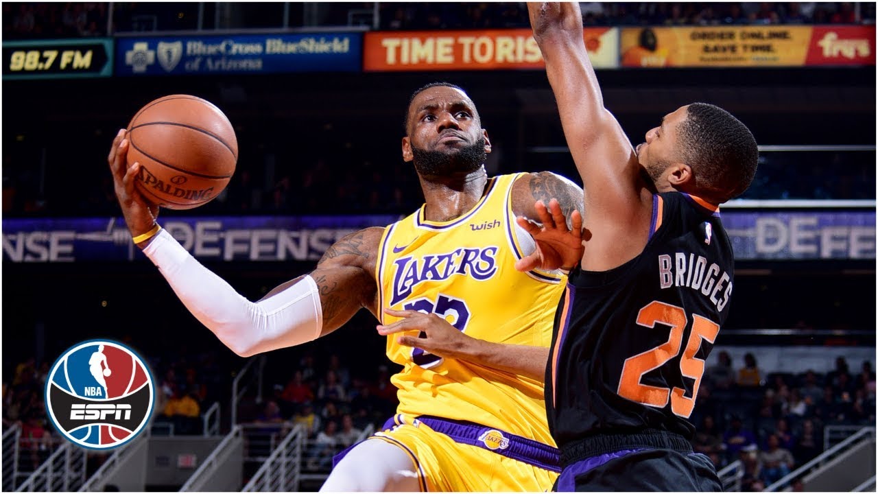 LeBron James flirts with triple-double, Lakers lose to Suns | NBA Highlights