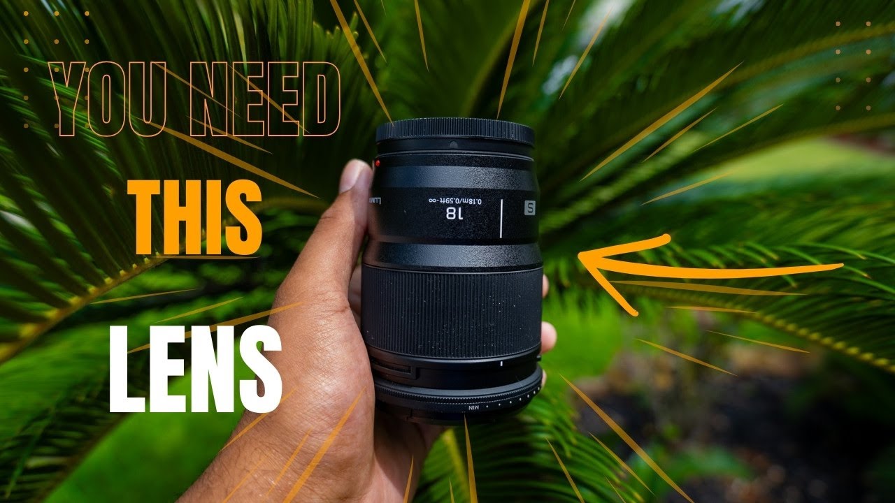 This Lens Its An Absolute Must For Serious Videographers!! (Lumix s 18mm f 1.8)