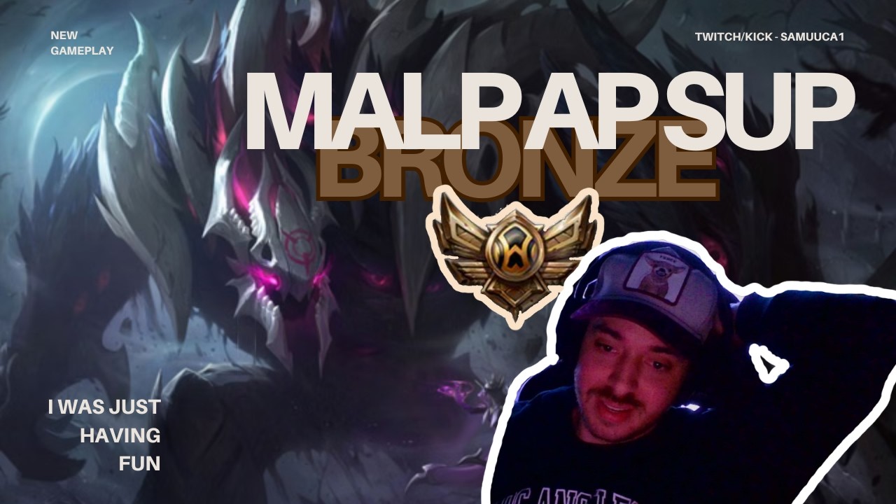 MALPHITE AP SUPPORT - BRONZE - I had fun! [League of Legends]