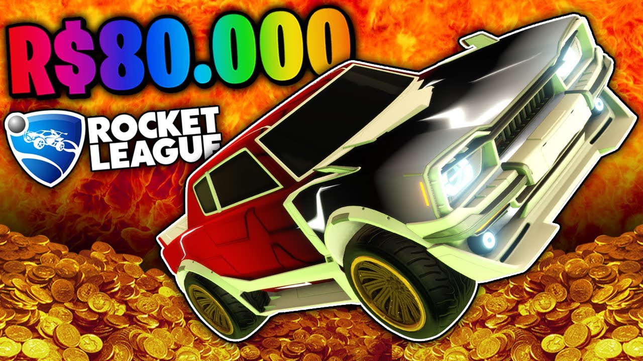 USEI O CARRO MAIS CARO DO ROCKET LEAGUE