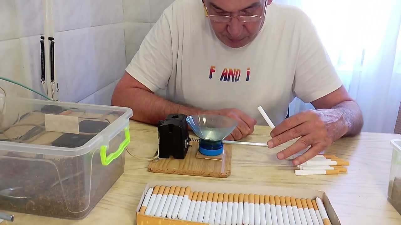 Powermatic и самодельная машинка для набивки сигарет