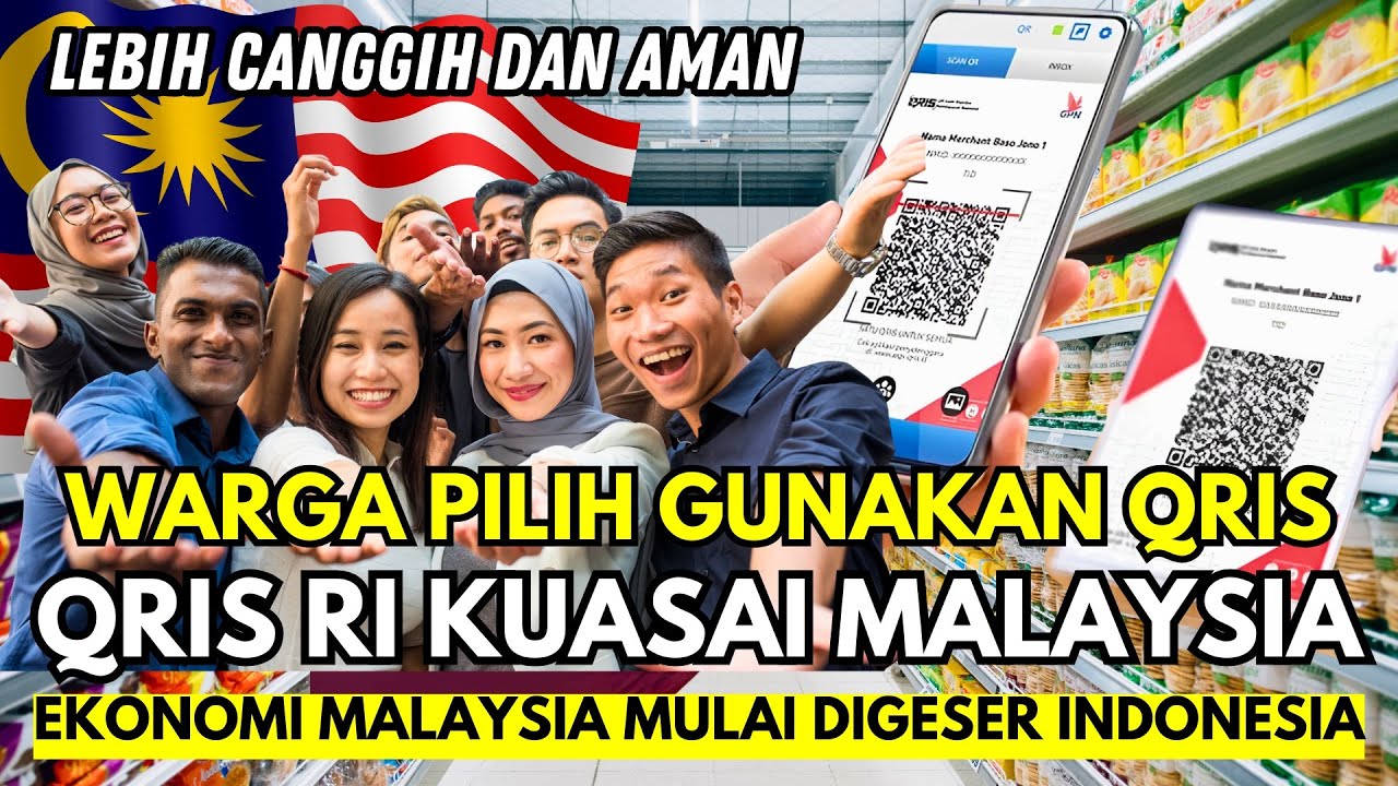 Malaysia Terkejut! QRIS Indonesia Meledak, Jiran Ketar-Ketir Cari Jalan Keluar