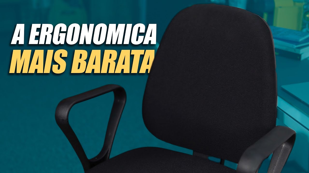 Essa é a CADEIRA ERGONOMICA mais BARATA que RECOMENDAMOS! // Flexform Lite