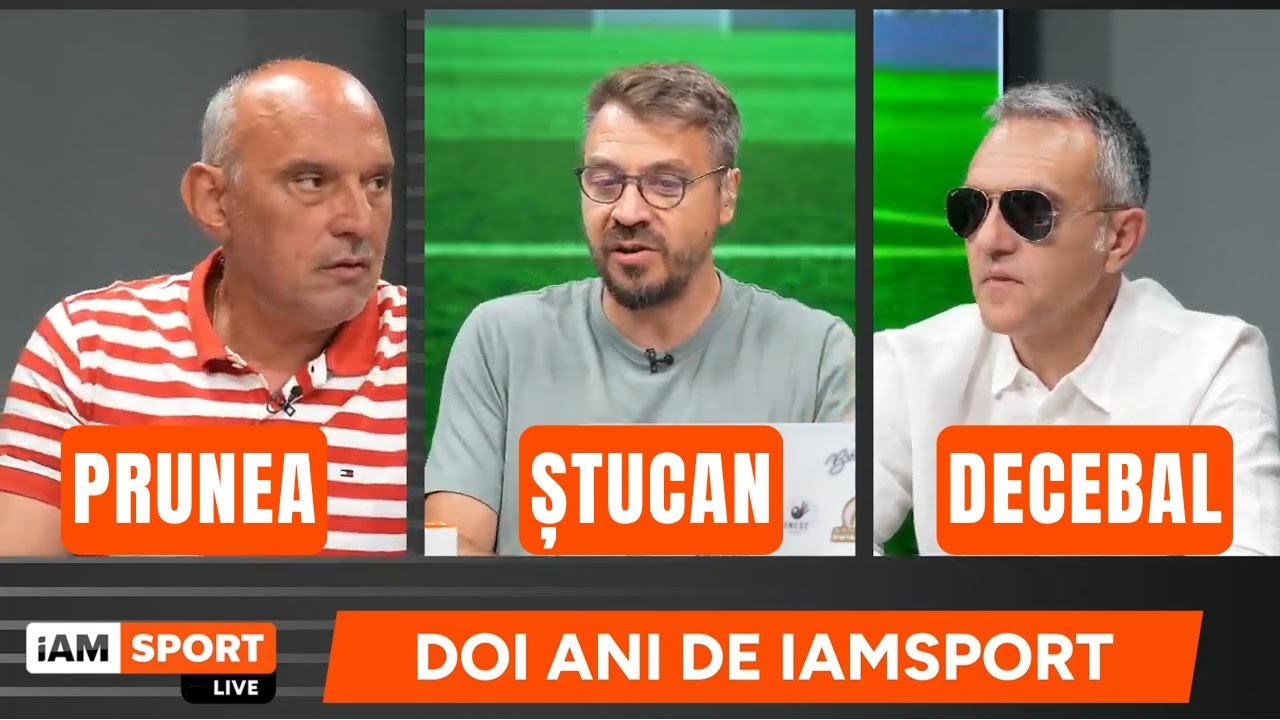 IAMsport LIVE - 9 Iunie | E timpul să plece Lucescu? Prunea și Decebal, în studio