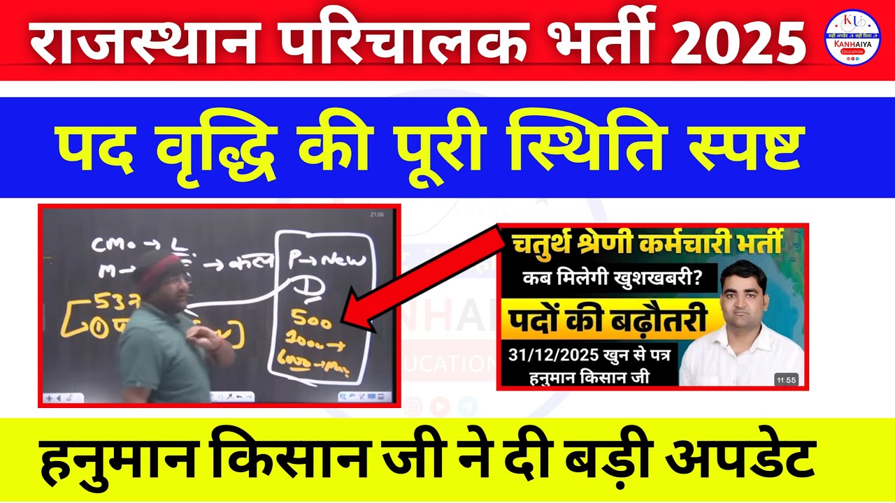 Rajasthan Conductor Bharti 2025 ✅| Parichalak Cut Off 2025 | Rajasthan Parichalak Bharti