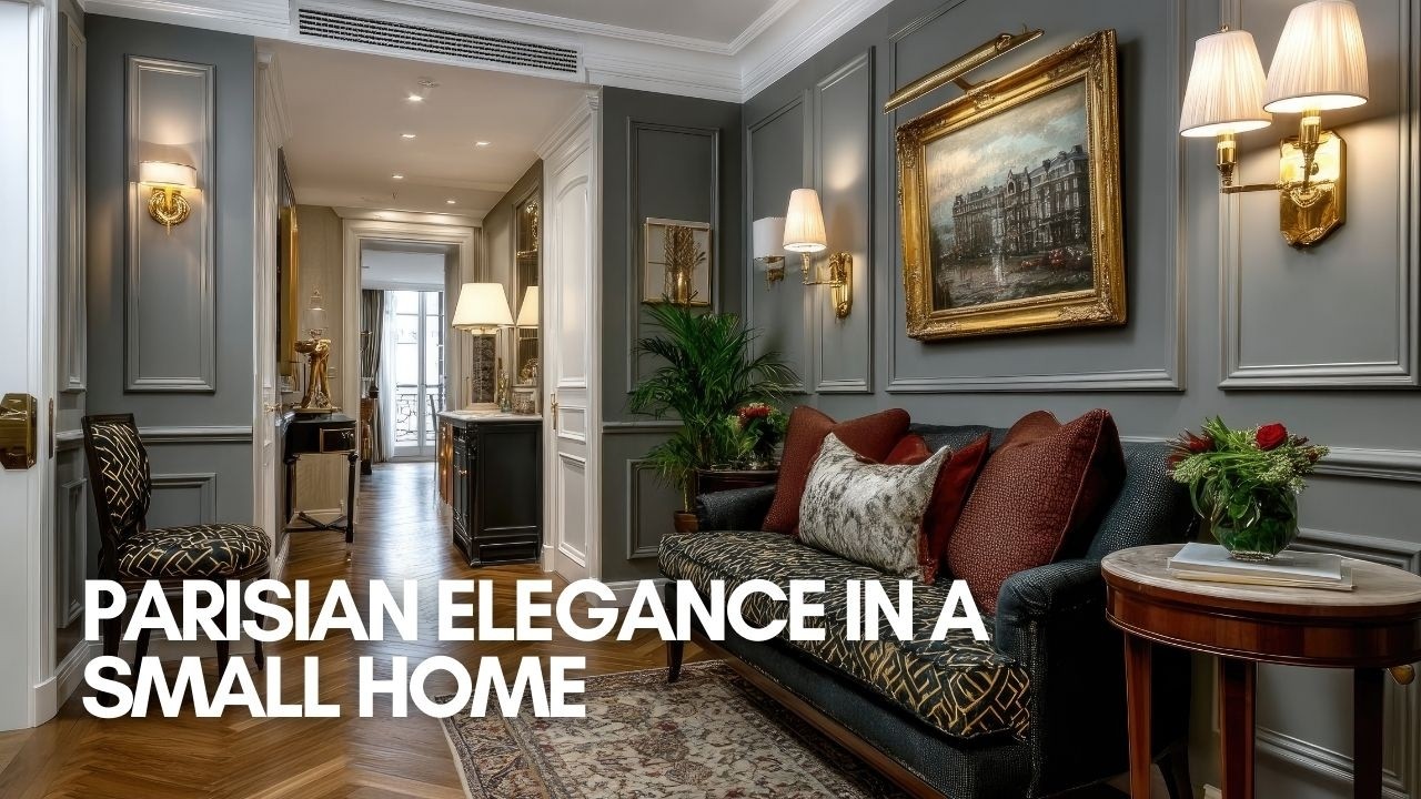 Parisian Elegance in a Small Home | Beautifully Designed & Perfectly Lived In