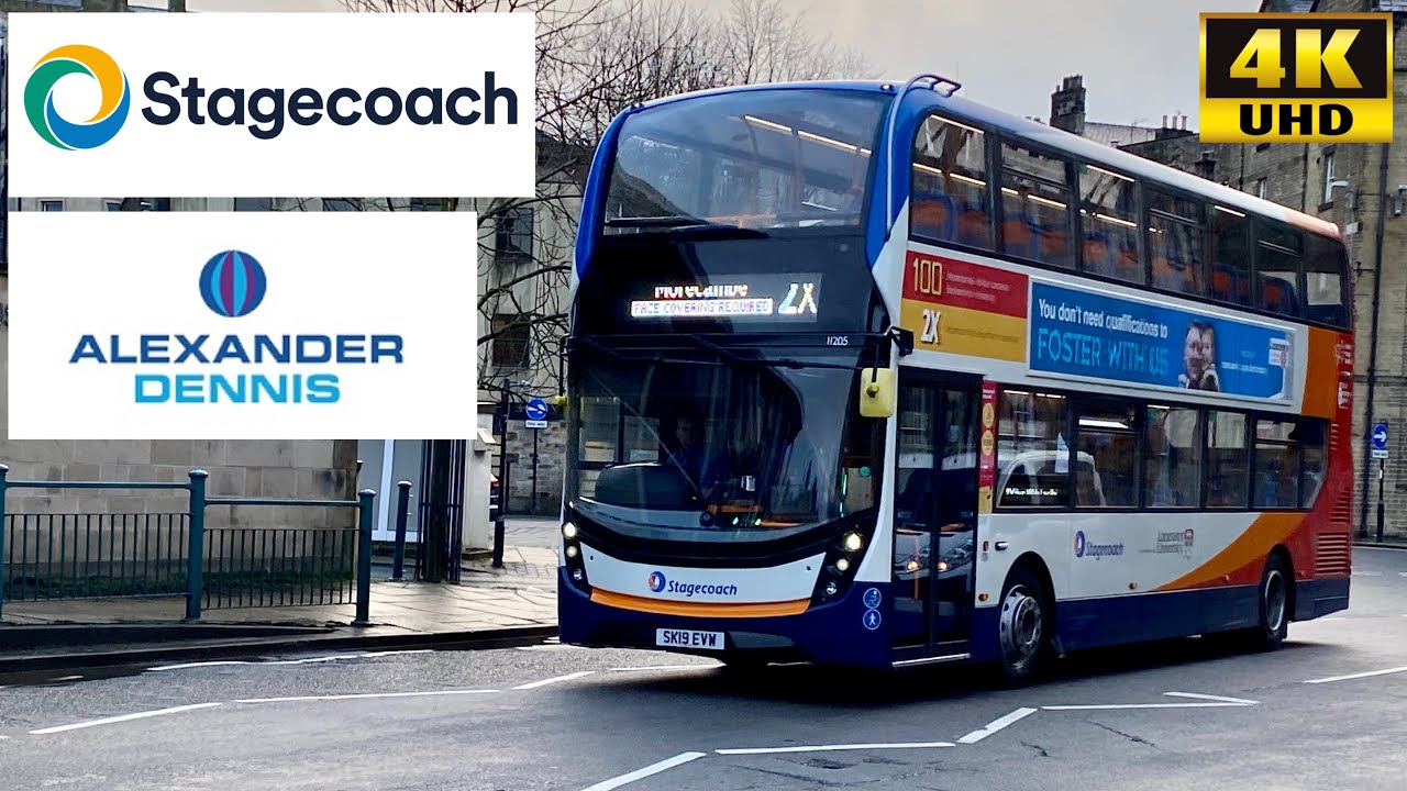 [Stagecoach: 2X Morecambe to Lancaster via Bypass] Alexander Dennis Enviro400MMC (11205/SK19EVM)