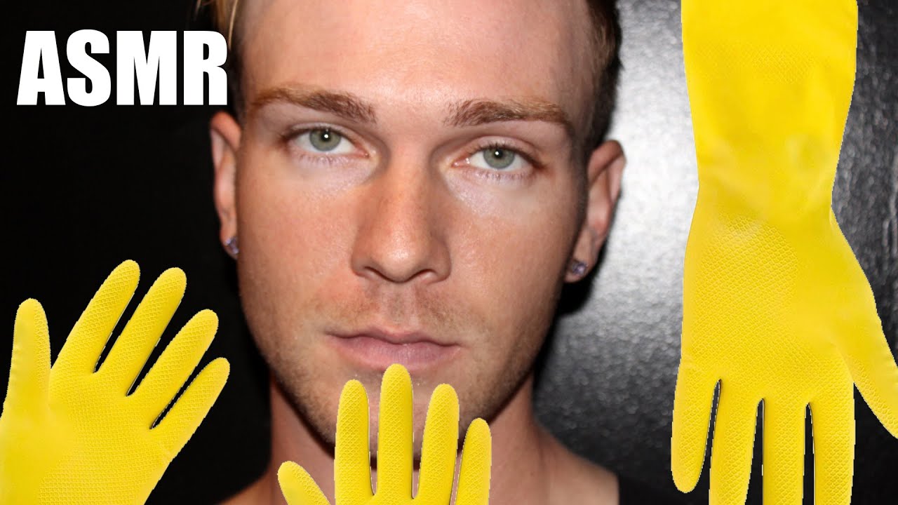 ASMR MALE - Glove Sounds, Breathing, and Whispering