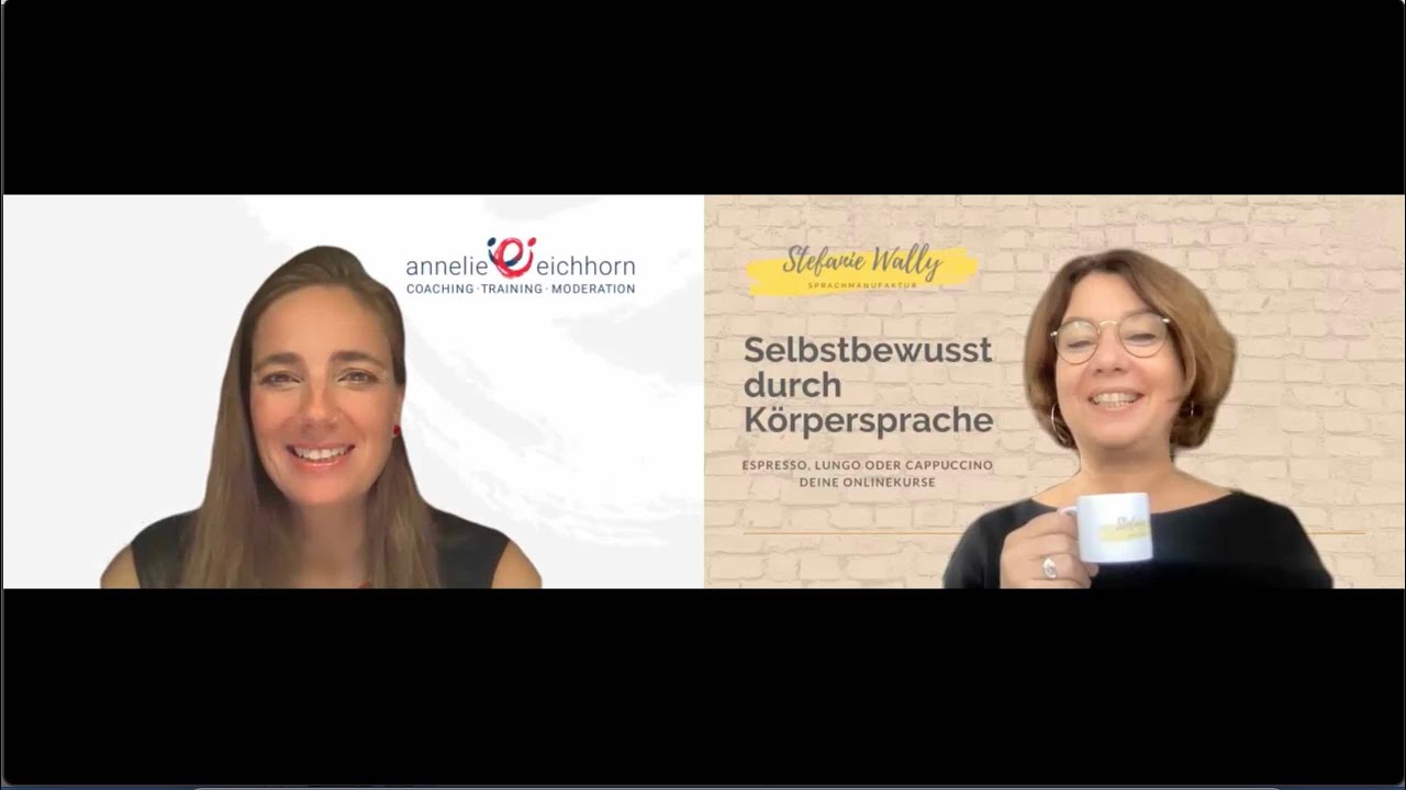 Caff&egrave; Corretto - Espresso mit Interviewpartnerin Annelie Eichhorn