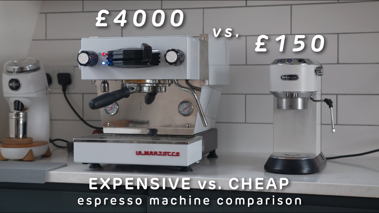 £4000 Linea Mini vs. £150 Dedica | Expensive vs. Cheap Espresso Machine Build & Taste Comparison