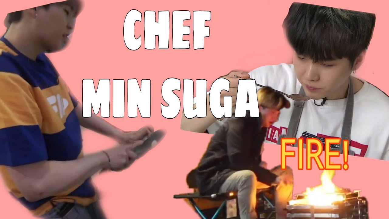 BTS CHEF MIN YOONGI COOKING compilation