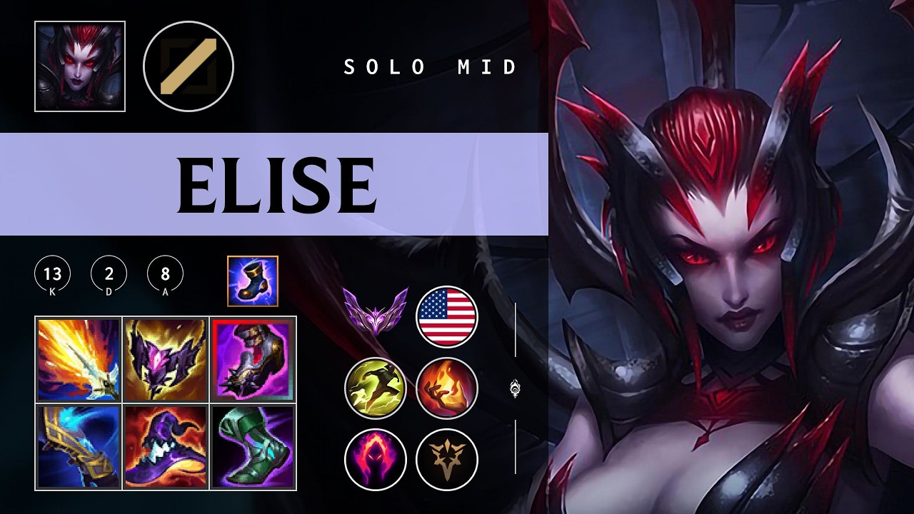 Elise Mid vs Veigar - NA Master Patch 26.04