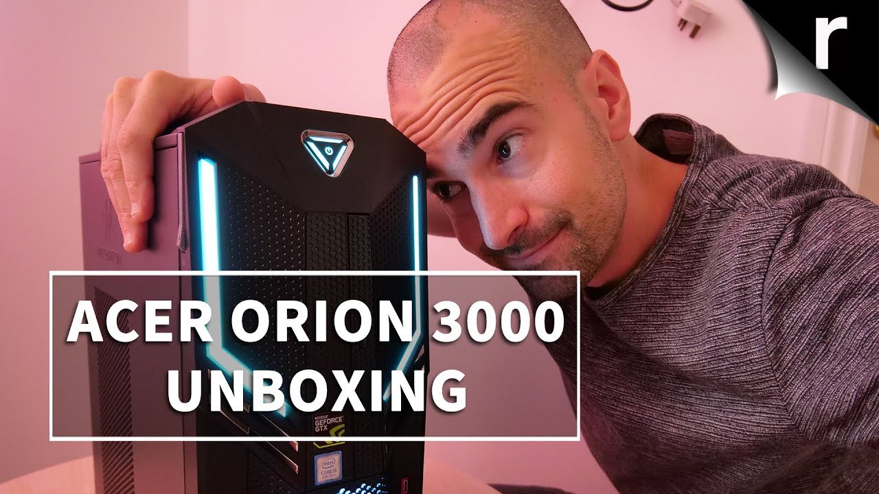 Acer Predator Orion 3000 Unboxing & Setup