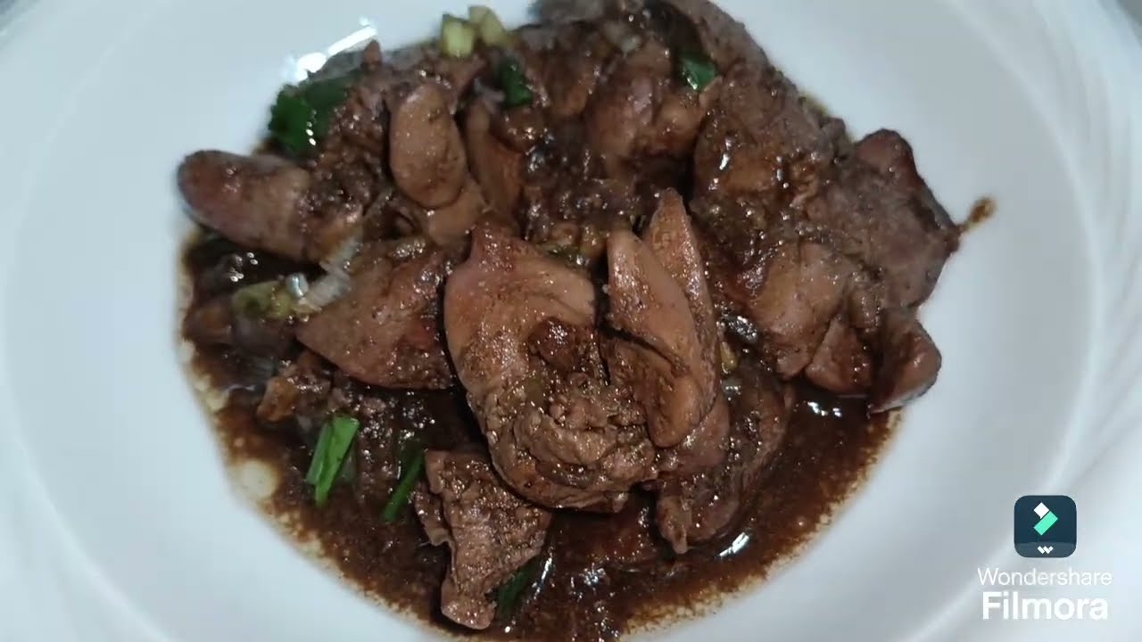 Chicken liver Adovo