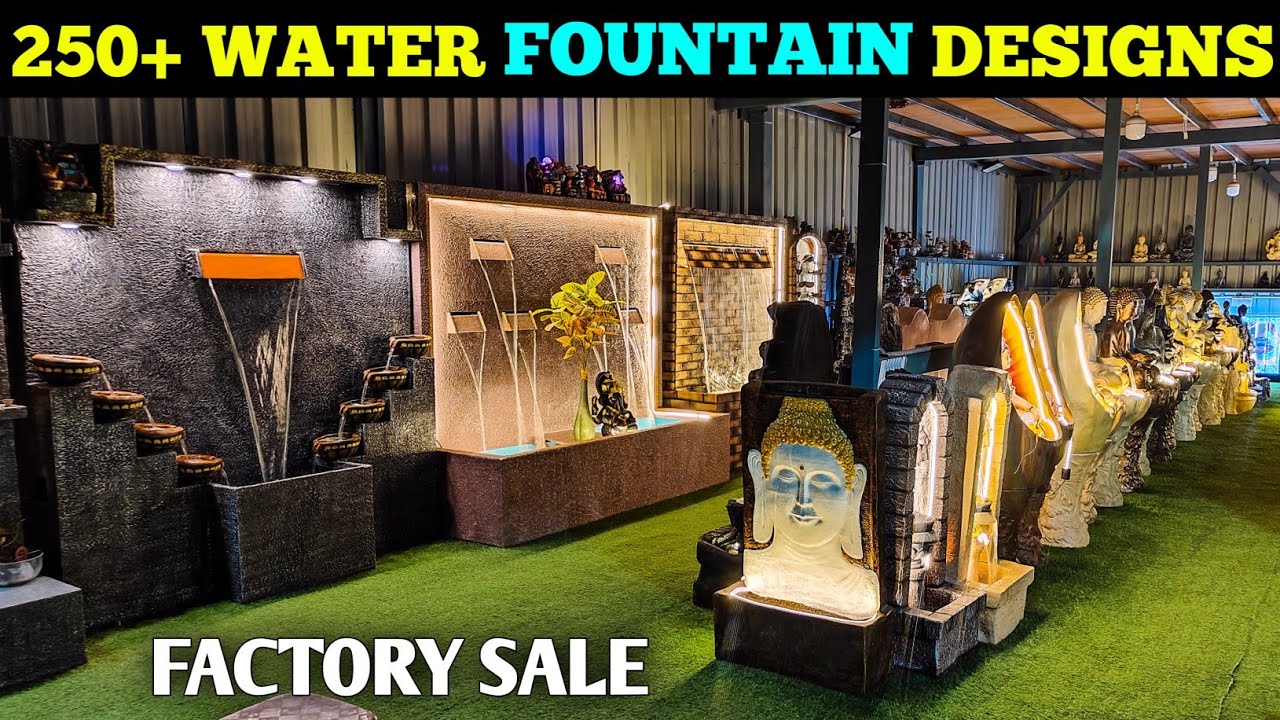 250+ Indoor Outdoor Water Fountain Designs at Factory Sale in Cheapest Home Decor Market | Fountains