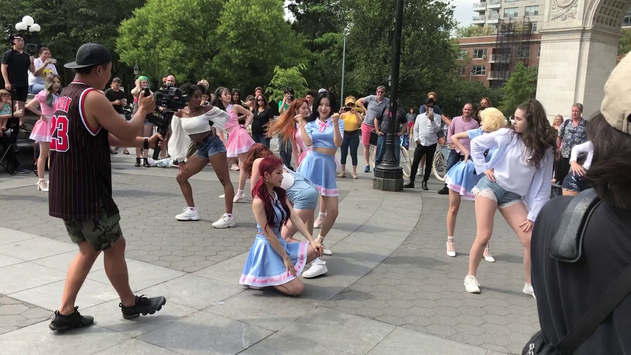 190708 프로미스나인 (fromis_9) - FUN! (Take 2) @ Washington Square Park